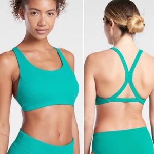ATHLETA SCOOP BIKINI TOP Teal